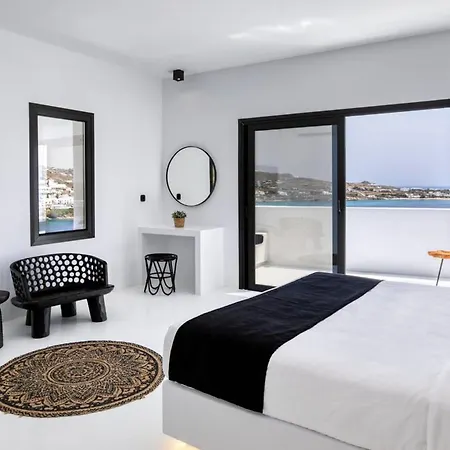 Dazzling Mykonos Lvellie 6 Bedrooms Unique Aegean Sea Views Private Infinity Pool Two Private Jacuzzis Psarou * פסארו