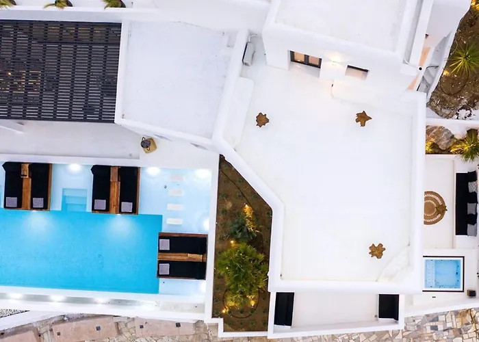 Dazzling Mykonos Lvellie 6 Bedrooms Unique Aegean Sea Views Psarrou