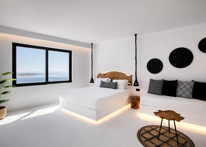 Dazzling Mykonos Lvellie 6 Bedrooms Unique Aegean Sea Views Psarrou