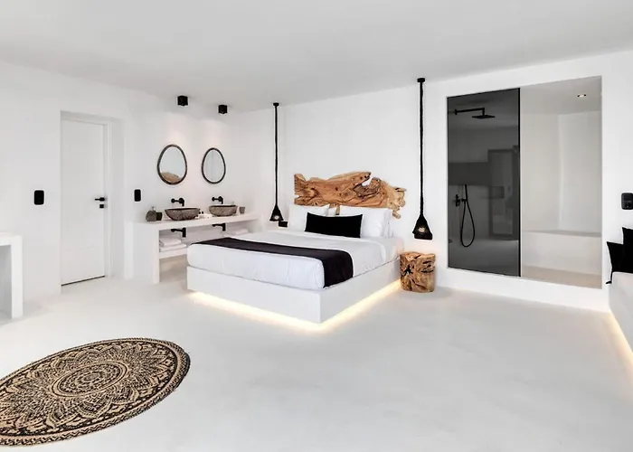 Dazzling Mykonos Lvellie 6 Bedrooms Unique Aegean Sea Views Psarrou