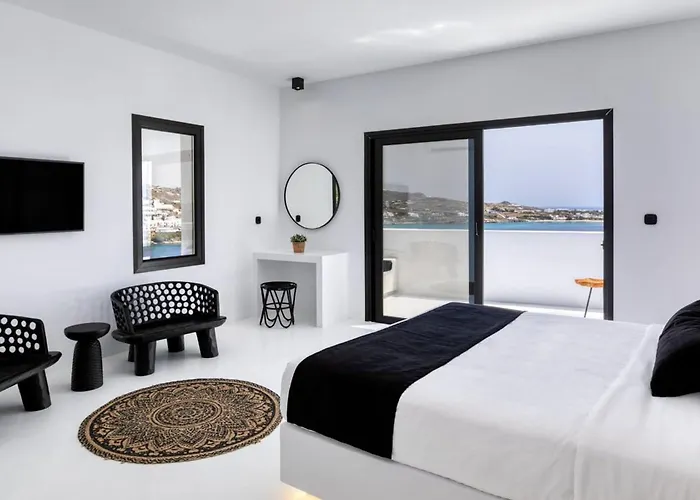 Dazzling Mykonos Lvellie 6 Bedrooms Unique Aegean Sea Views * Psarrou